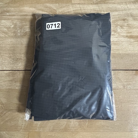 Ralph Lauren Dress Slack Pant Black Check Men Sz 38x32 Poly/Rayon Cuffed Pleated - Picture 8 of 8